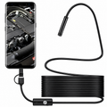 Mini Caméra Endoscope Borescope 1080P Étanche avec Câble Rigide