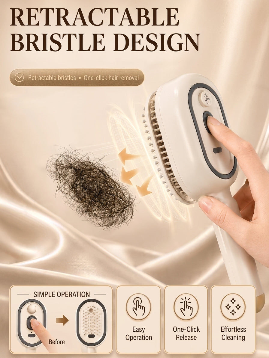 Brosse Lissante Portable Sans Fil- Prenez Soin de Vos Cheveux